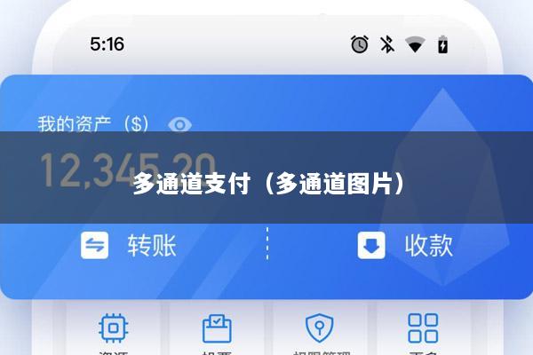 多通道支付(多通道图片)