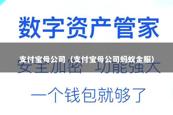 支付宝母公司(支付宝母公司蚂蚁金服)