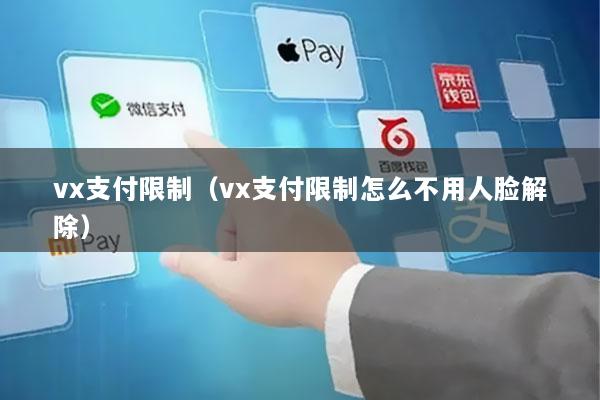 vx支付限制(vx支付限制怎么不用人脸解除)