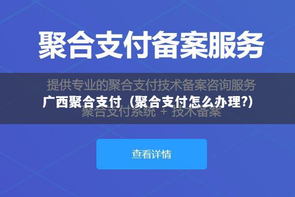 广西聚合支付(聚合支付怎么办理?)