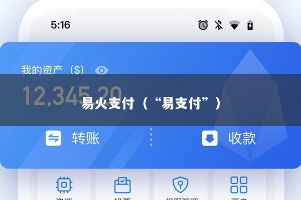 易火支付(“易支付”)