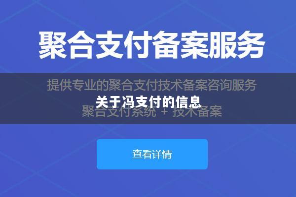 关于冯支付的信息